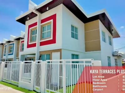 Cluster End Unit Two-Storey 3BR Fully finished with fence and gate | Fiesta Communities Dapdap