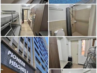 furnished studio for rent at Pioneer Heights 1