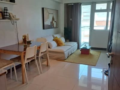Parkside Villas -- Fully Furnished 1BR with Balcony near Newport World Resort & NAIA T3