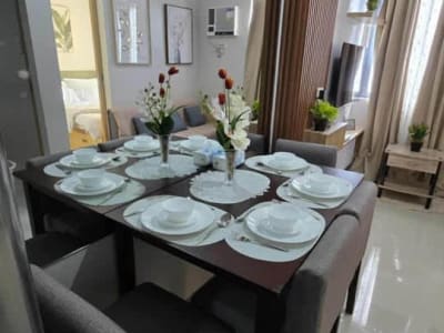 Condo for rent Location: Smdc Residences, Mandurriao Iloilo City -6thfloor -2bedrooms -balcony