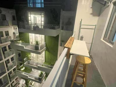 Condo for rent❗ Location: Wv Tower Residences Mandurriao Iloilo City 10th floor Studio unit with b