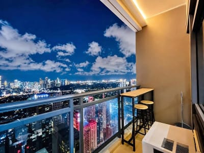 56floor studio unit in gramercy Residences