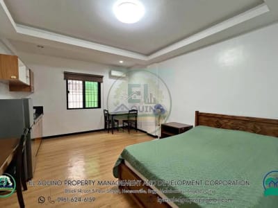 Fully-Furnished Studio Unit (Mid Unit) for Rent inside Secured Subdivision in Brgy. Cuayan, Angeles