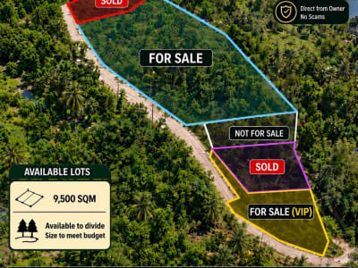 Clean Title Land Overlooking, Direct Owner to buyer or agent if they have a client. No time wasters.