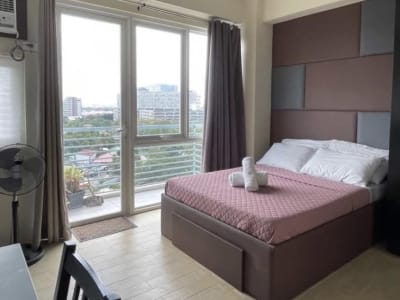 For Sale or Rent to Own Modern Studio Unit in Ine Madison Tower Two. FULLY FURNISHED