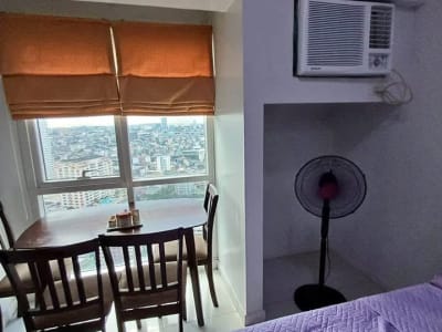 For lease Studio furnished in Senta Legazpi Makati