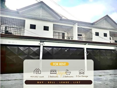2 Bedrooms Apartment For Rent in Angeles City,Pampanga