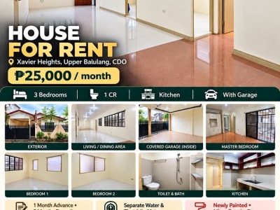 HOUSE FOR RENT