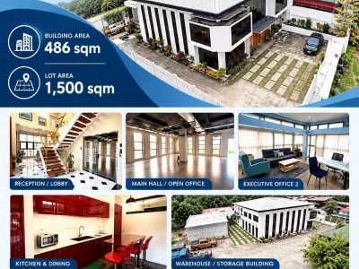 OFFICE, WAREHOUSE & LOT FOR SALE in MA-A, DAVAO CITY