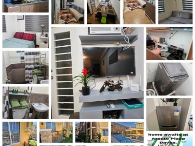 YOUR DAVAO HOME AT AREZZO PLACE DAVAO WITH GROUNDFLOOR COVERED PARKING - rental in Davao City