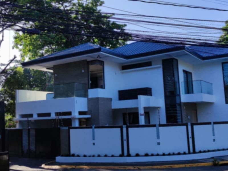modern 4 bedroom house in fil invest 2 subdivision quezon city metro manila philippines