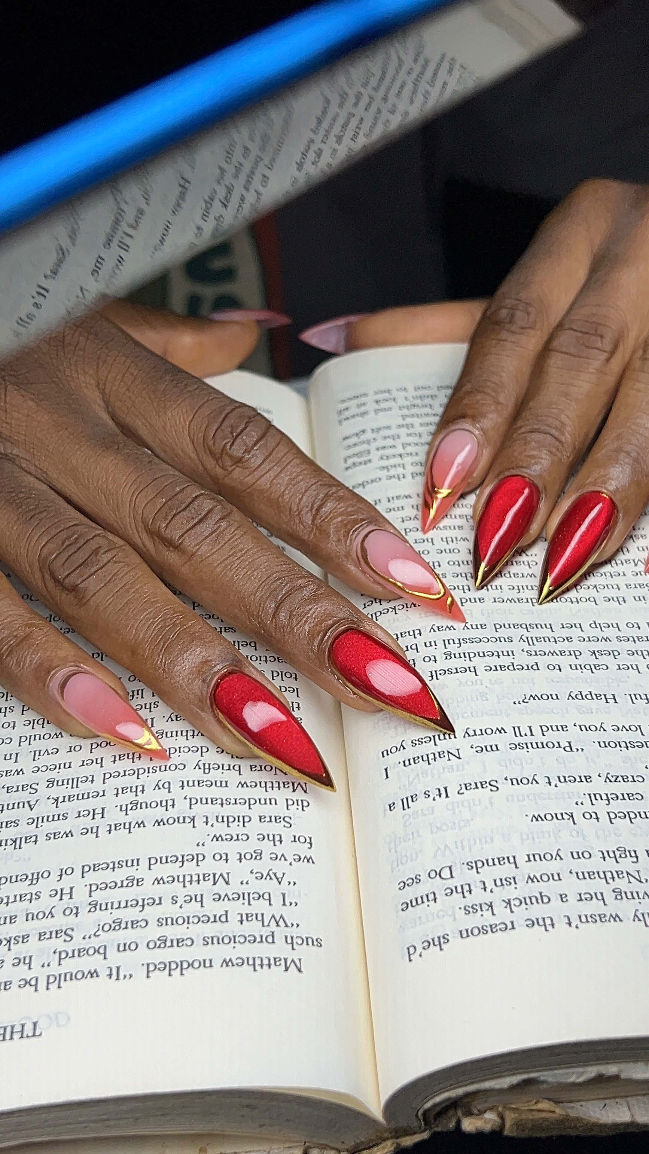 Malik Nails & Beauty signature nail design 1
