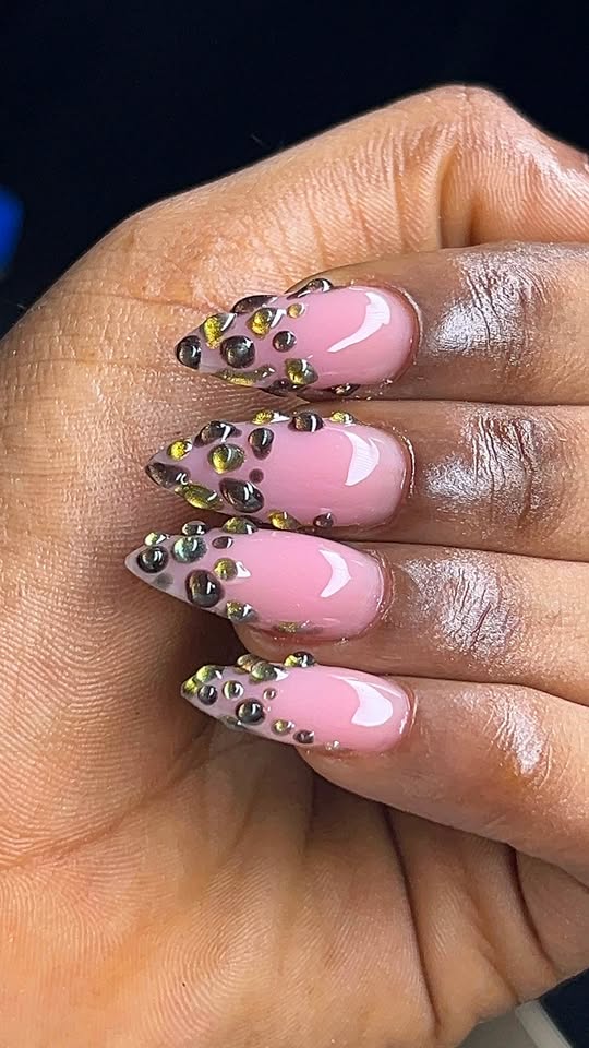 Malik Nails & Beauty signature nail design 9