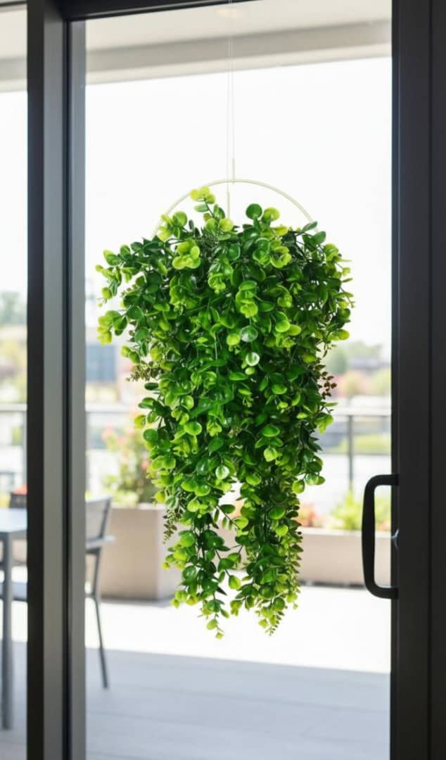  Realistic Faux Eucalyptus Hanging Plant | Perfect Zero-Maintenance 3