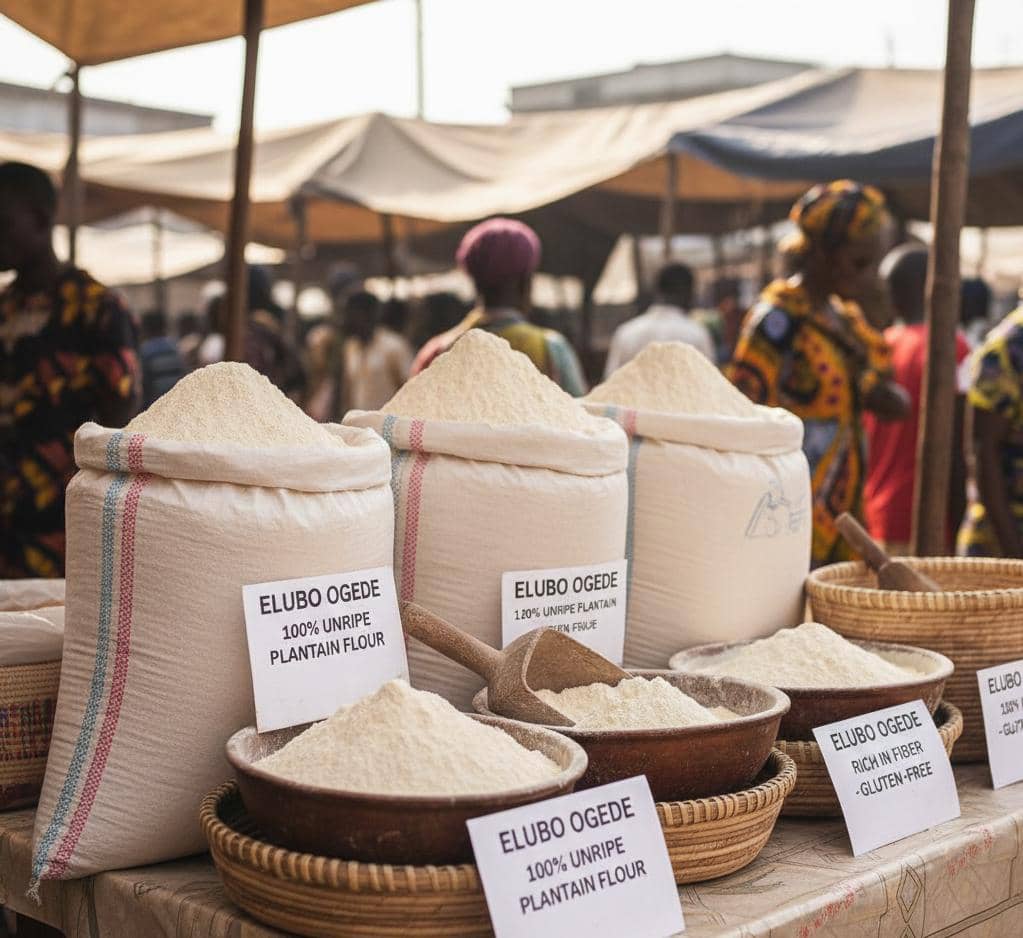 Premium Unripe Plantain Flour (Elubo Ogede) | Ibadan Production, Nationwide Delivery 2