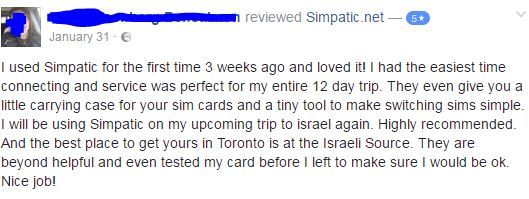 best sim card for israel