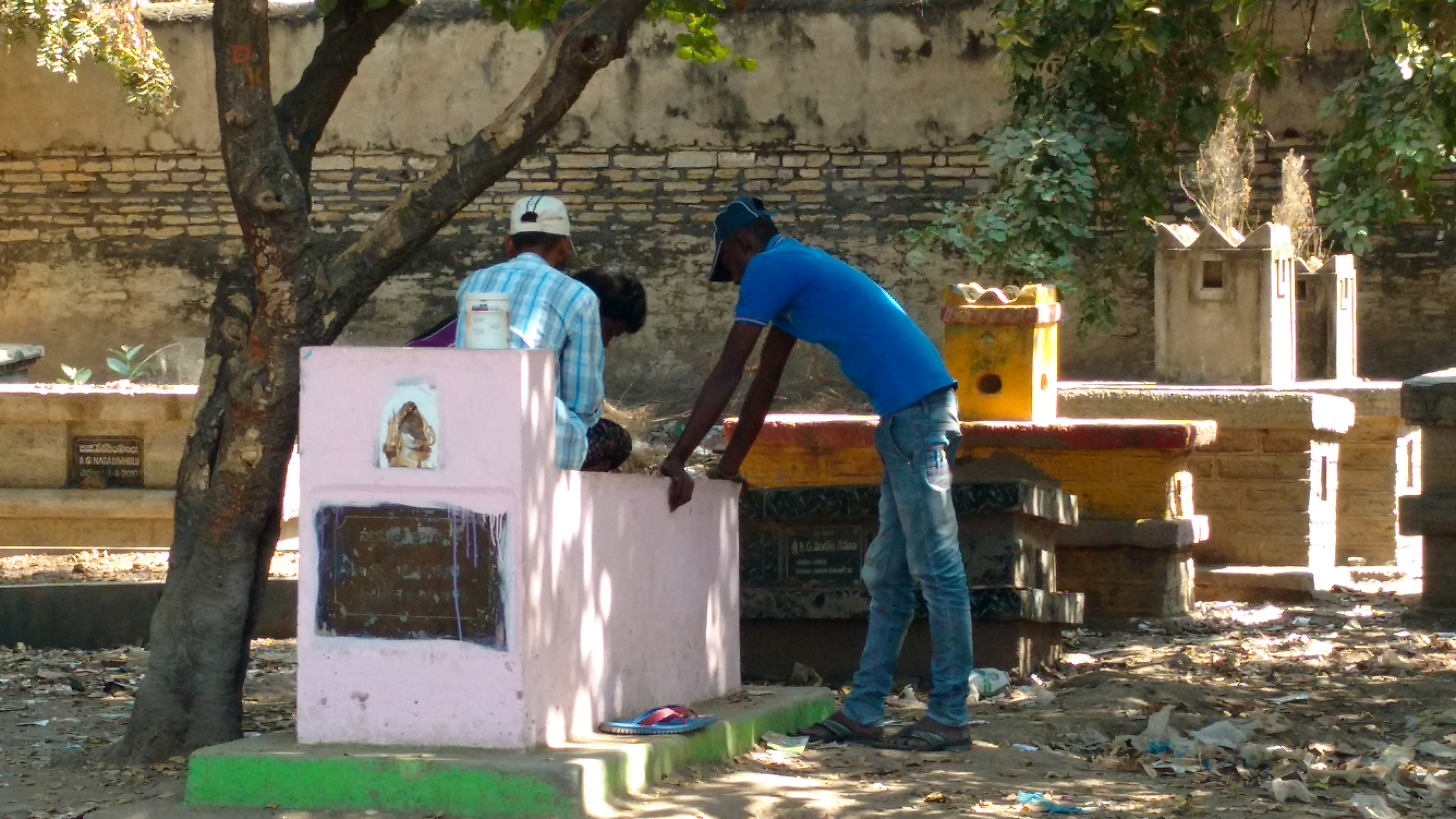 Swargadhamam Memorial Area