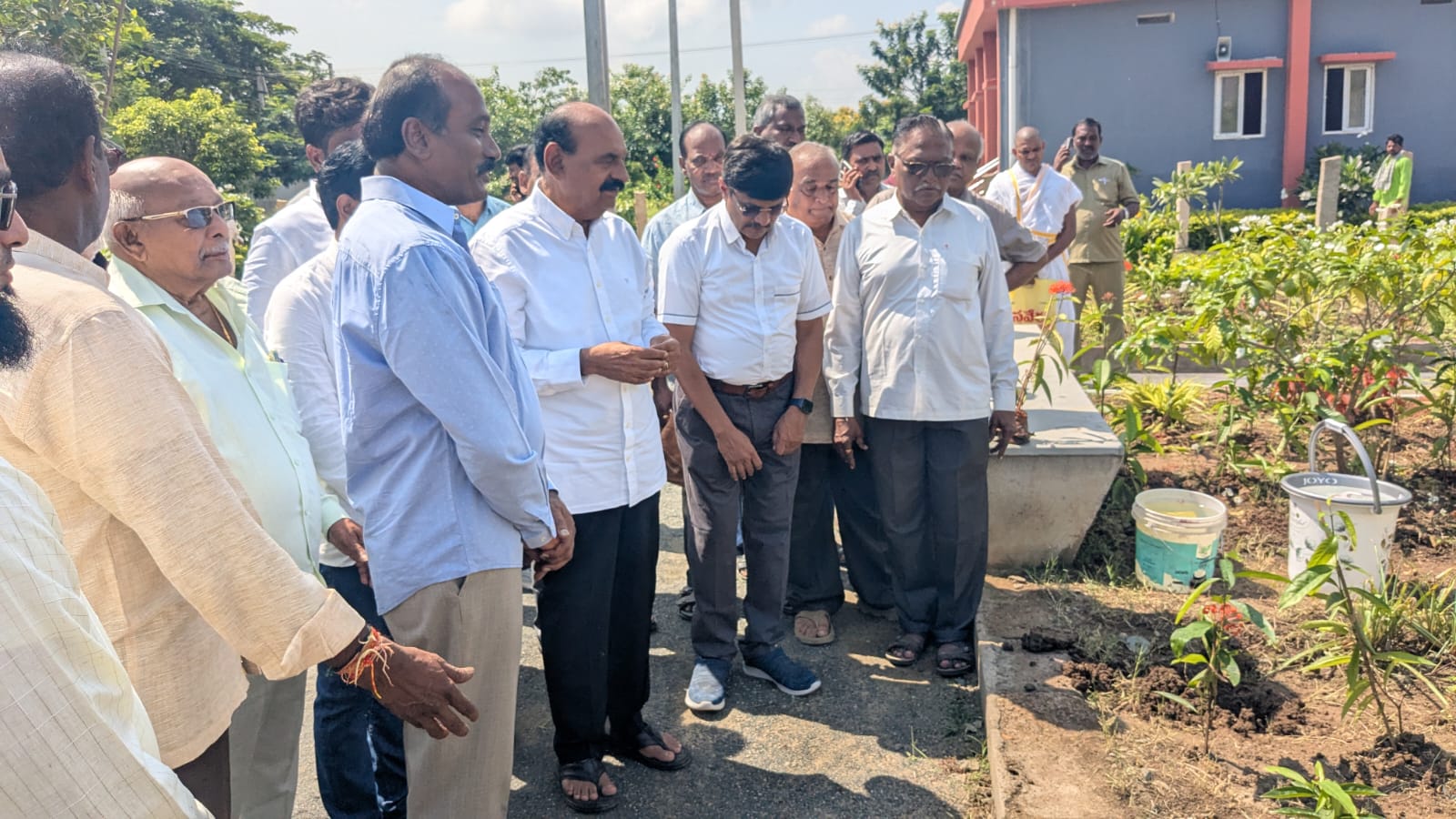 Minister Farooq garu plantation program