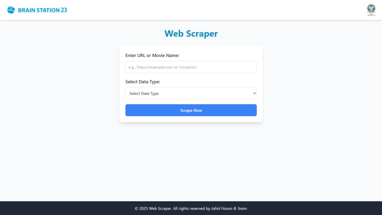 Web Scraper