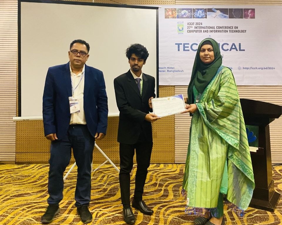 ICCIT 2024 Paper Presentation — Brain Tumor Detection at ICCIT 2024