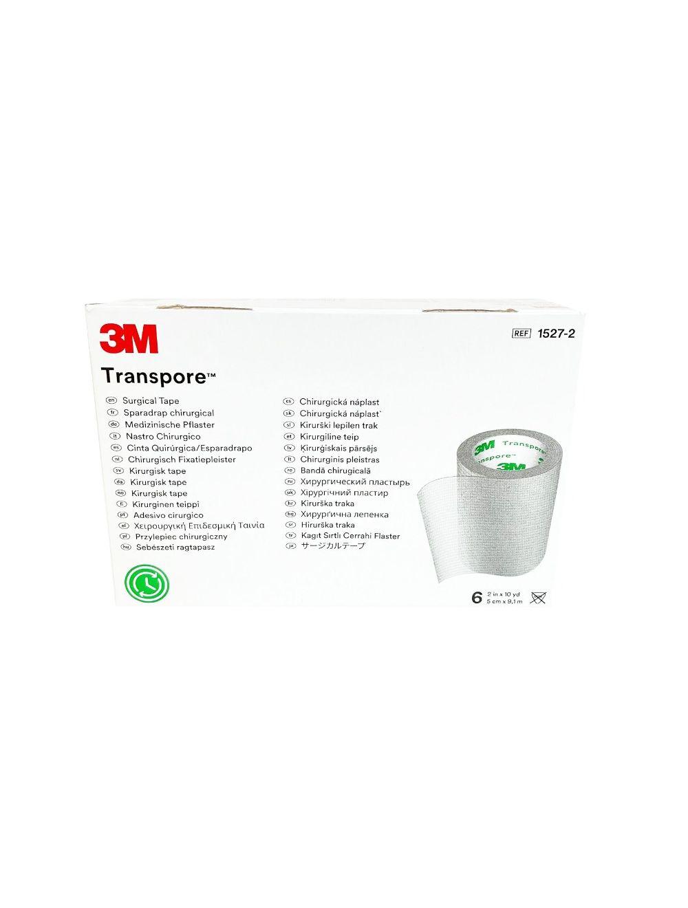 CINTA TRANSPORE 5CM X 9.1 M