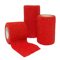 VENDA COHESIVA 5 CM ROJO