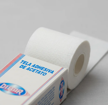 TELA ADHESIVA DE TUBO 10 CM X 10 M C/3