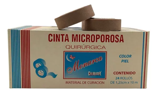 CINTA MICROPORE PIEL 2.5 CM 