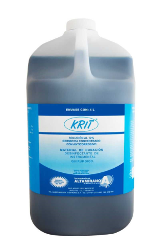 KRIT NF DESINFECTANTE (4 LTS.) SOLUCION PARA LIMPIEZA Y DESINFECCION