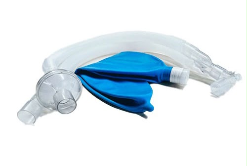 CIRCUITO DE ANESTESIA ADULTO FIJO EN Y DE 1.53 MTS. INCLUYE BOLSA DE 3 LTS. Y FILTRO BACTERIANO