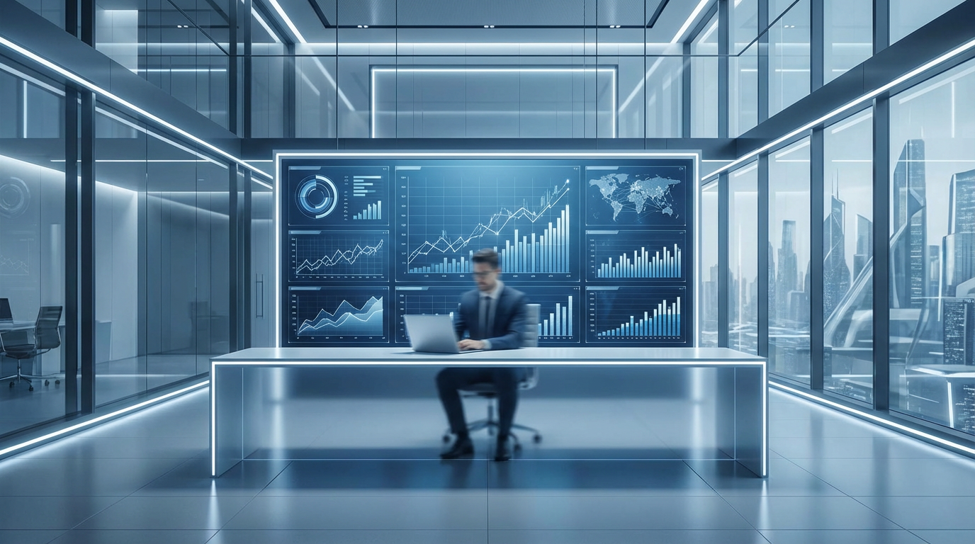 Competitive Intelligence: Web Scraping for Market Research 2026 Competitive intelligence and market research analytics dashboard with data visualizations