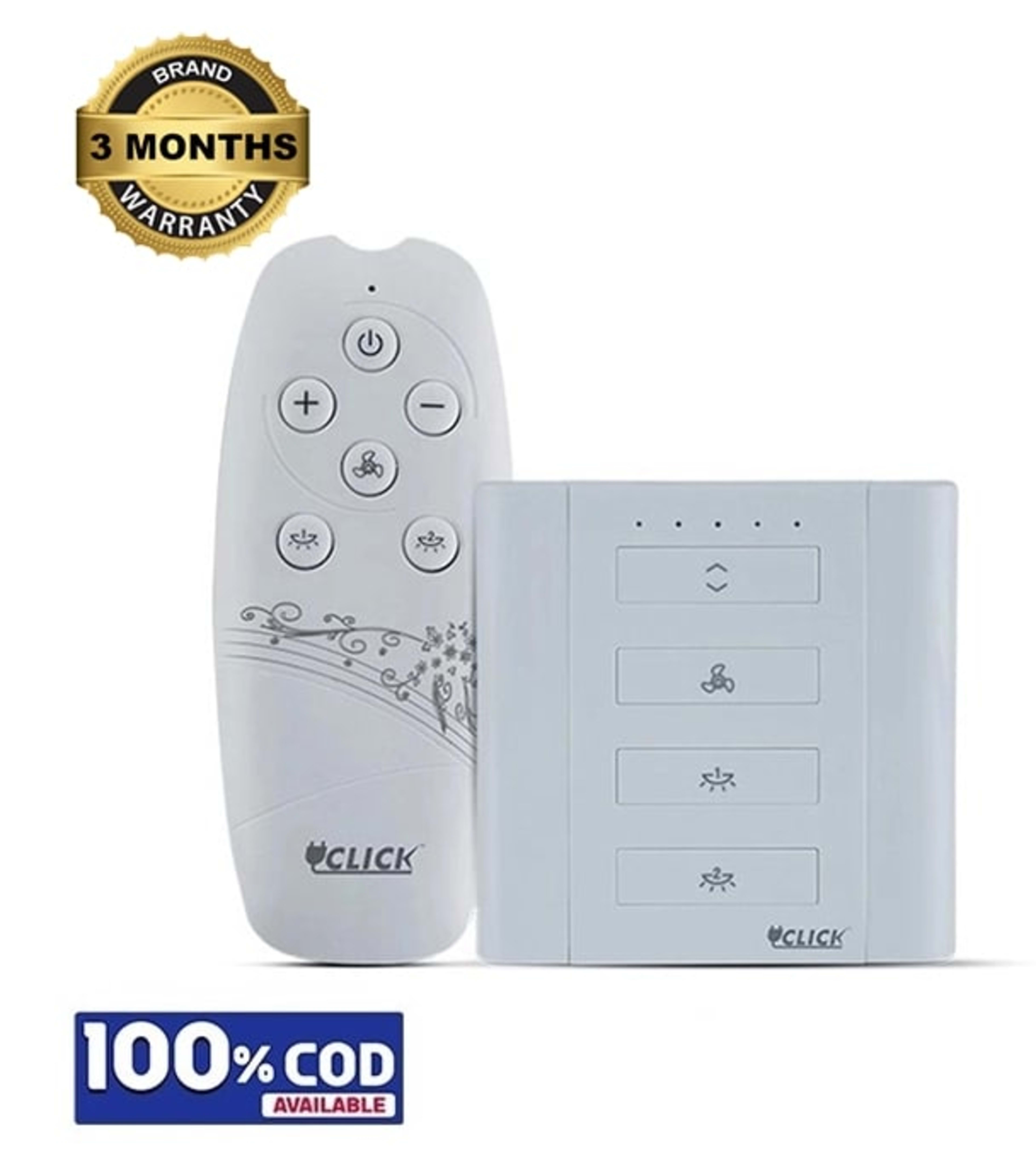Click Remote Control Switch Fan And Light