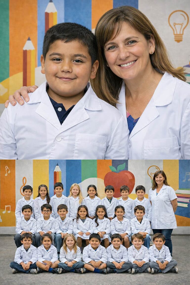 Fotos escolares grupales amigos