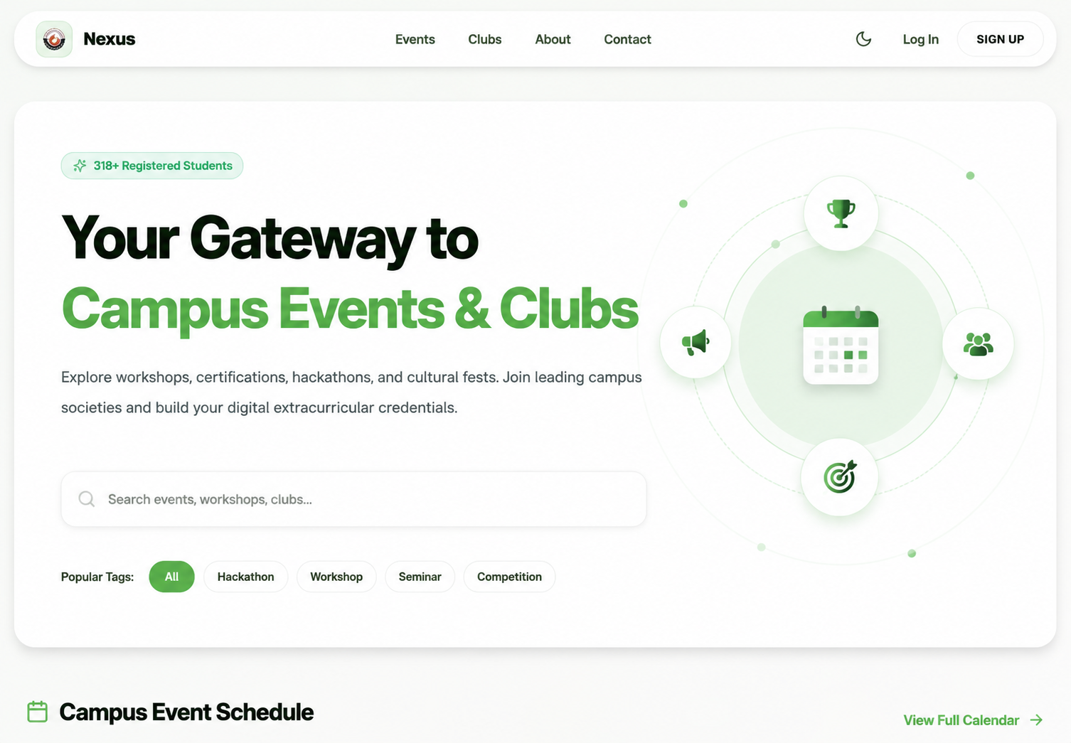 GEHU Events Portal