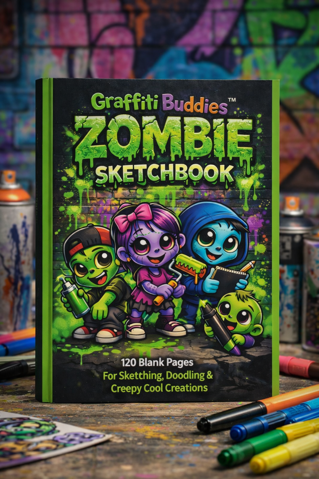 Graffiti Buddies Zombie Sketchbook