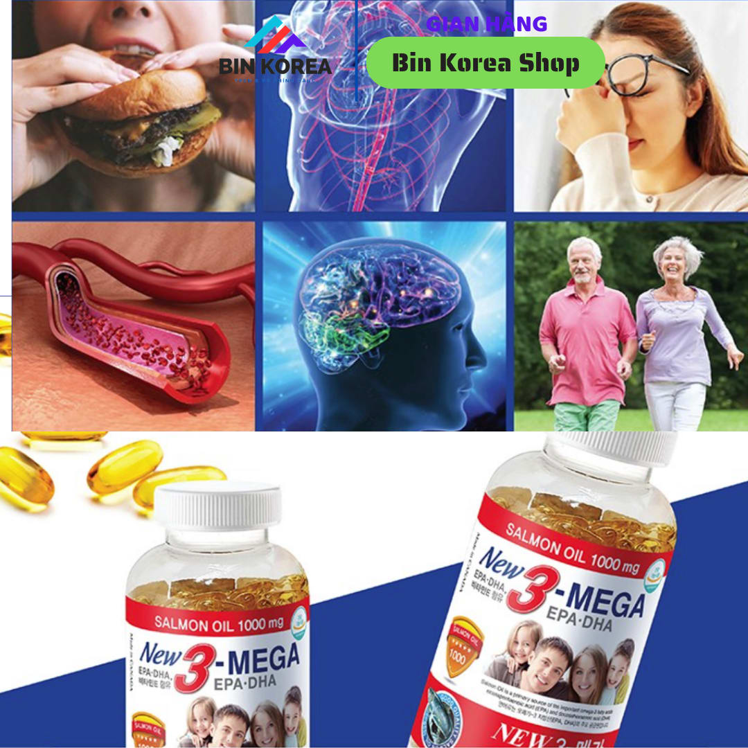 Viên Uống Bổ Sung Omega-3 Cá Hồi Hộp 300 Viên thumbnail 6