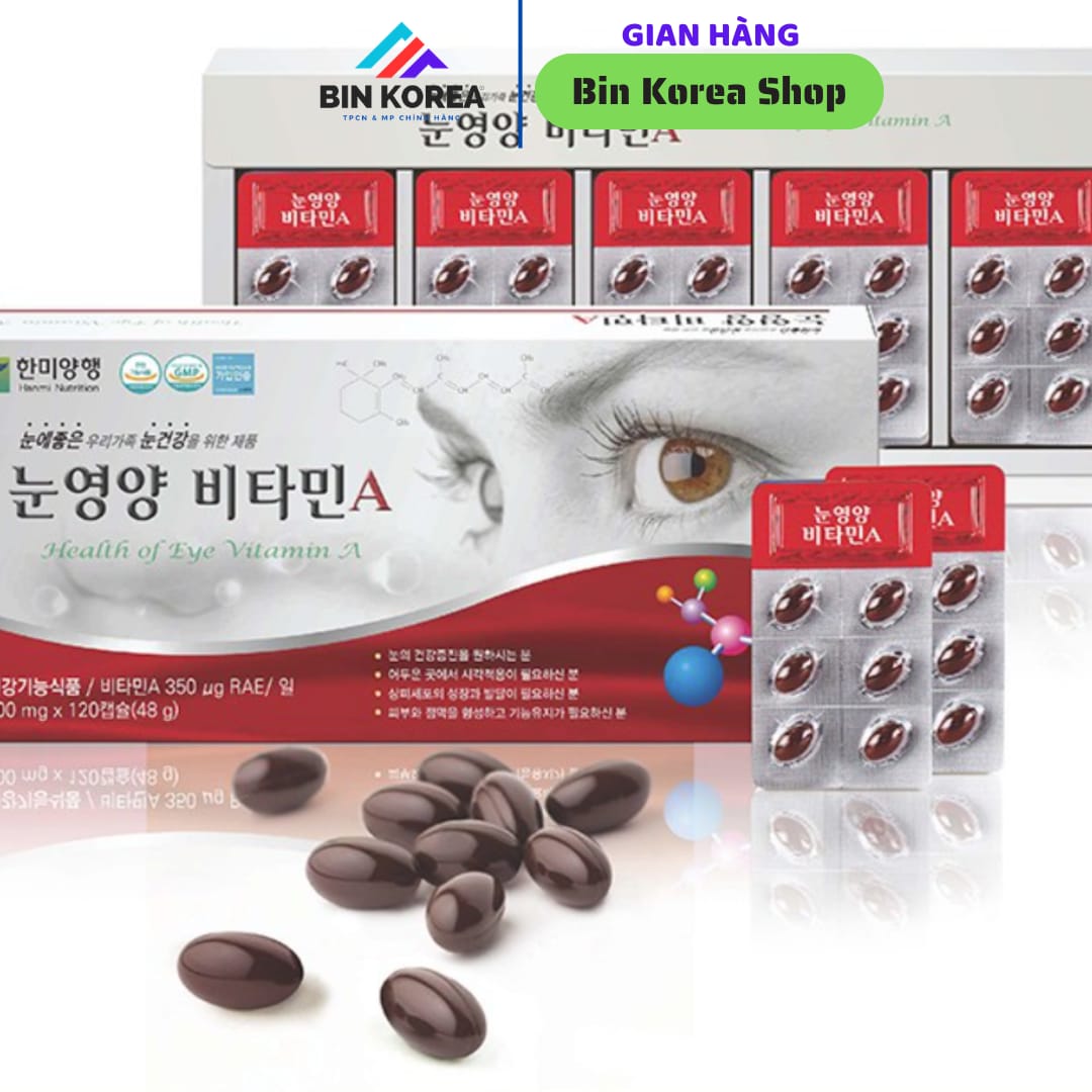 Viên Uống Bổ Sung Vitamin-A Hanmi Hộp 120 Viên thumbnail 6