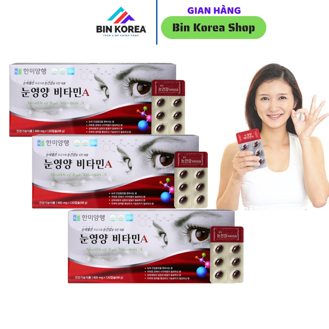 Viên Uống Bổ Sung Vitamin-A Hanmi Hộp 120 Viên thumbnail 8