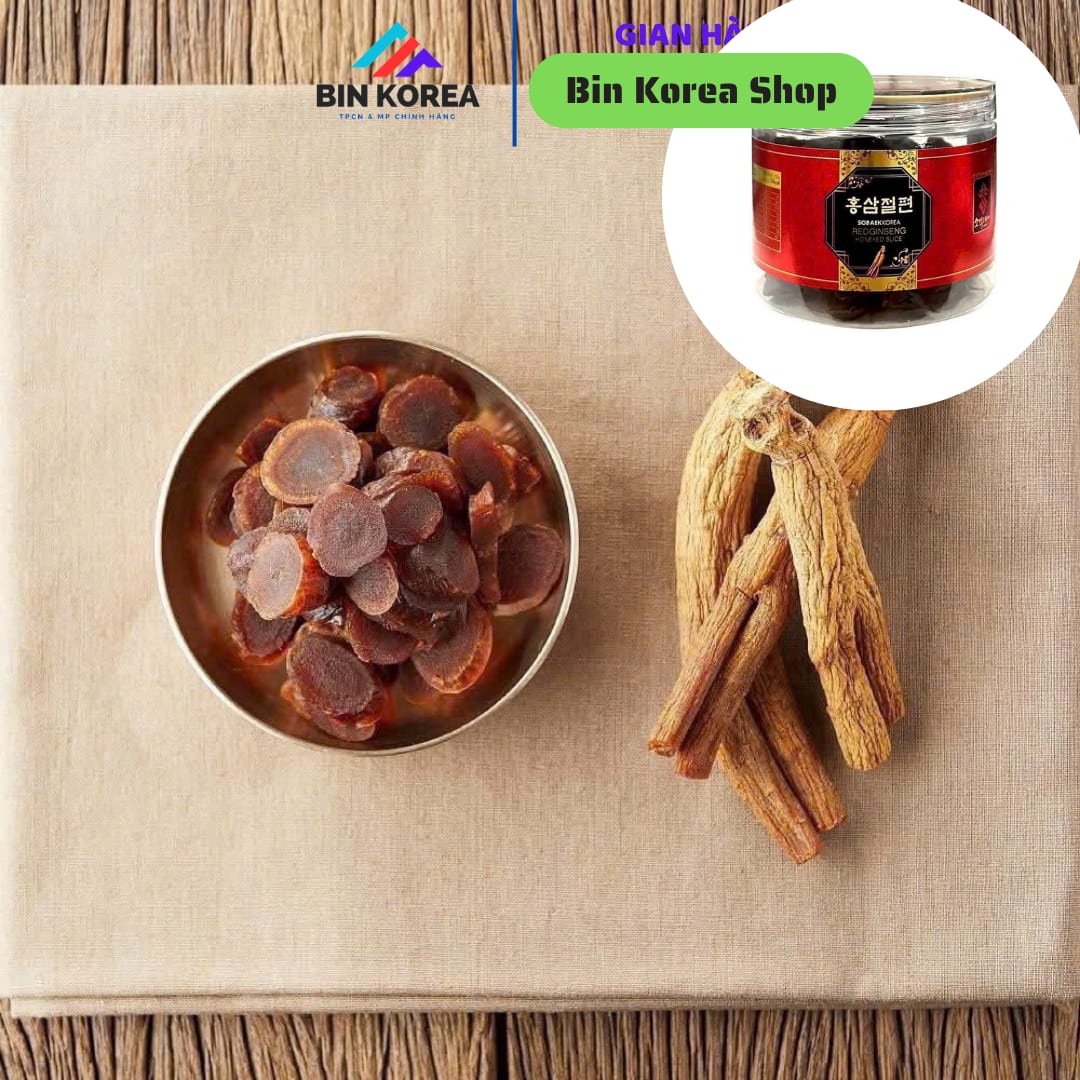 Hồng Sâm Thái Lát Tẩm Mật Ong Sobeak Hũ 200gram thumbnail 4