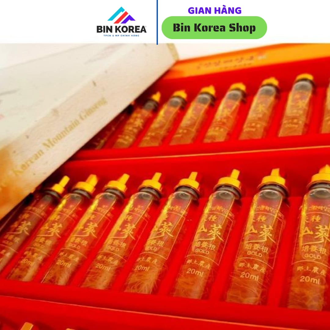 Tinh Chất Sâm Núi Hàn Quốc Hộp 30 Ống x 20ml thumbnail 6