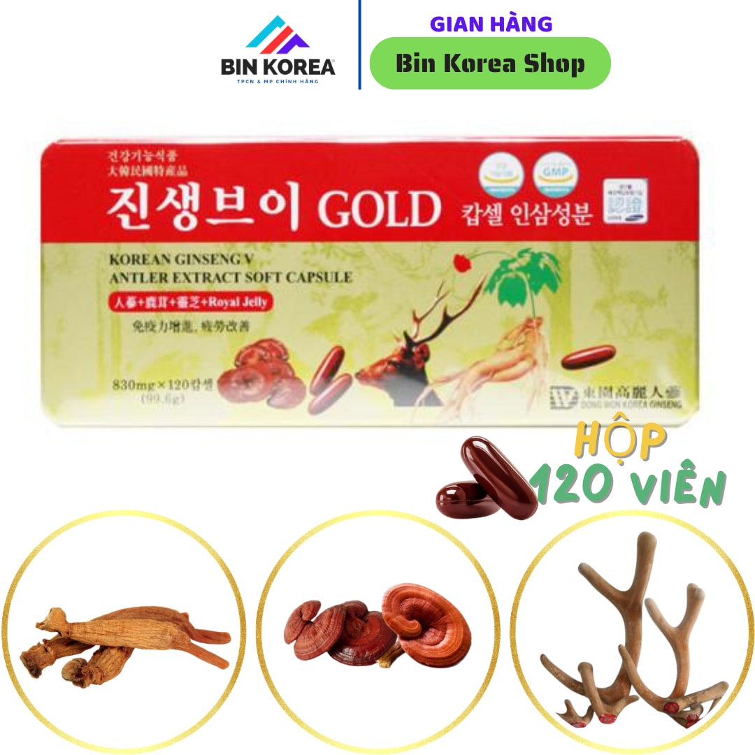 Đạm Sâm Linh Chi Nhung Hươu Hộp 120 Viên thumbnail 2