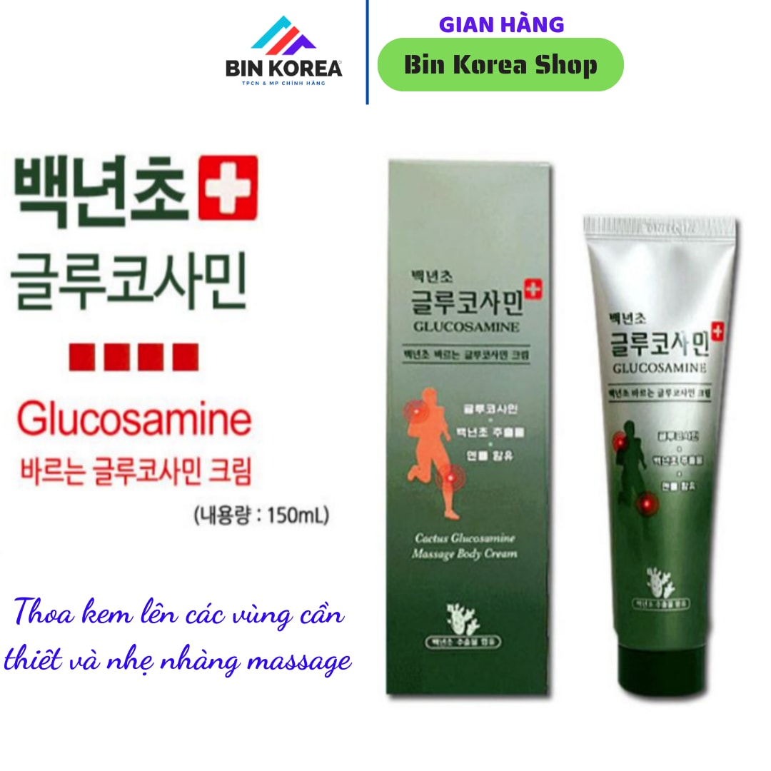 [Combo 3 Tuýp] Dầu Lạnh Xanh Glucosamine 150ml thumbnail 2