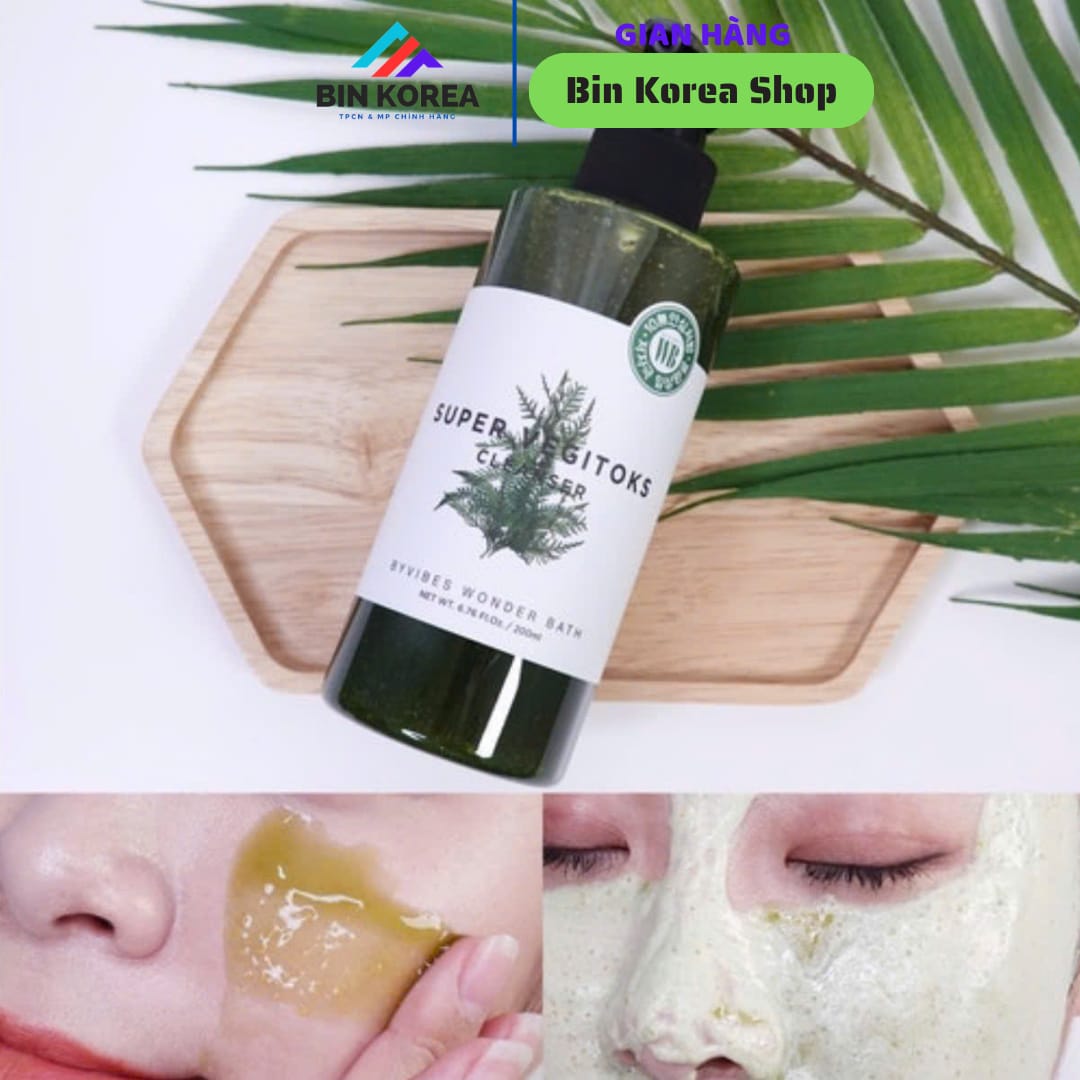 Sữa Rửa Mặt Rau Củ Super Vegitoks Chai 300ml  thumbnail 3