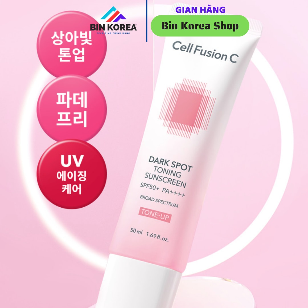Kem Chống Nắng Cell Fusion C 50ml Dark Spot Toning Sunscreen Dành Cho Mọi Loại Da thumbnail 5