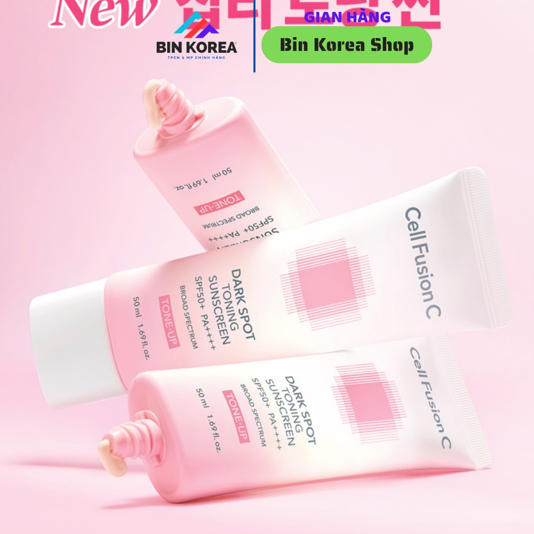 Kem Chống Nắng Cell Fusion C 50ml Dark Spot Toning Sunscreen Dành Cho Mọi Loại Da thumbnail 6