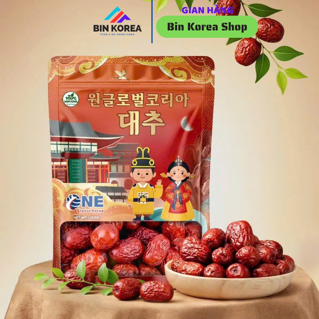 Táo Đỏ Sấy Khô One Global Korea Hộp 1kg thumbnail 3