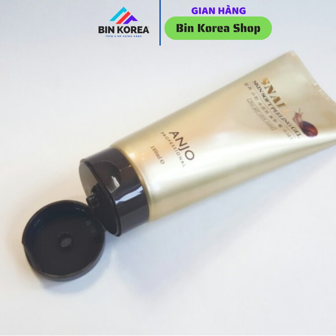 Tẩy Tế Bào Chết Ốc Sên Anjo Skin Soft Peeling Gel Hộp 180ml thumbnail 7