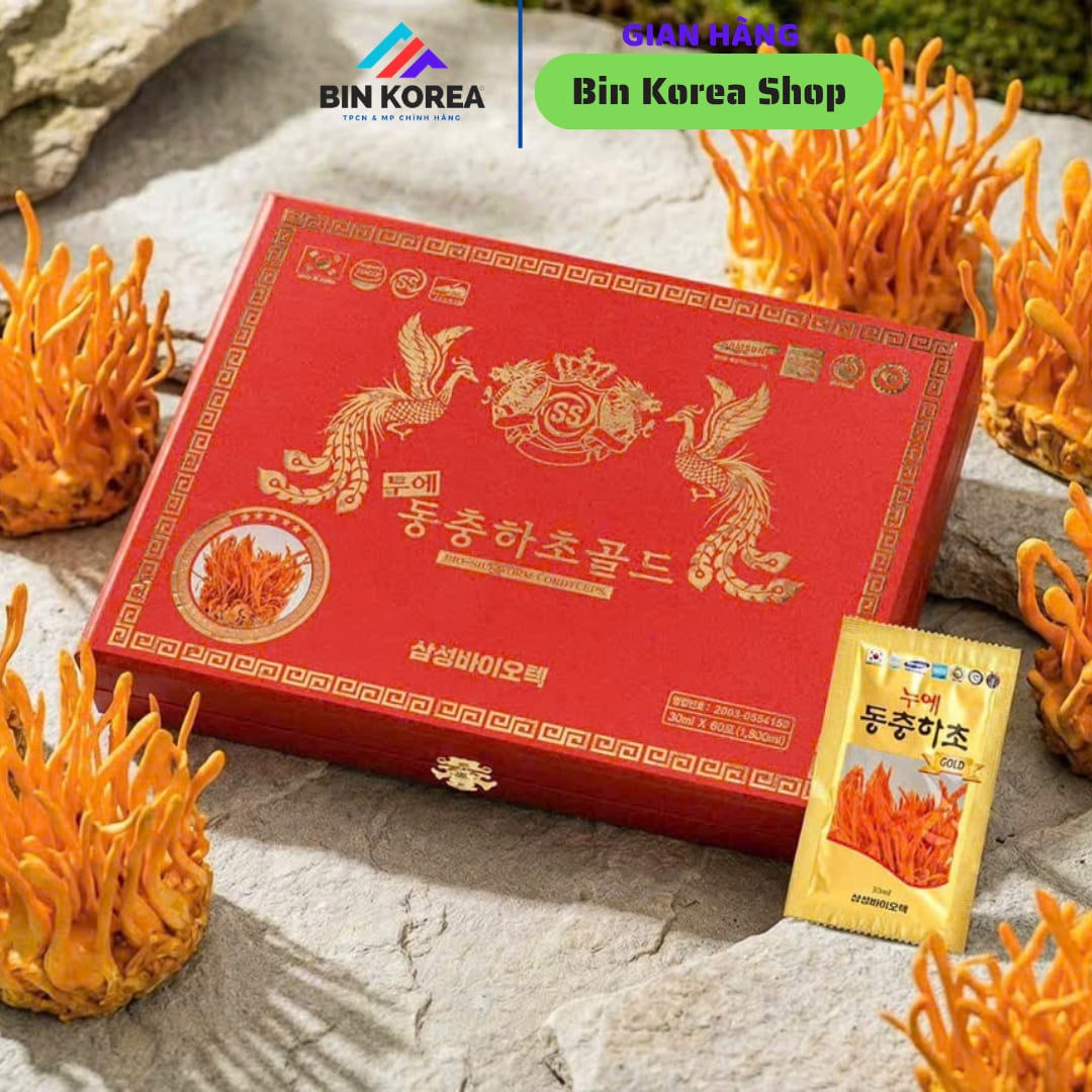 TPBS Đông Trùng Hạ Thảo Bio SilkWorm Cordyceps Hộp 60 Gói x 30ml thumbnail 4