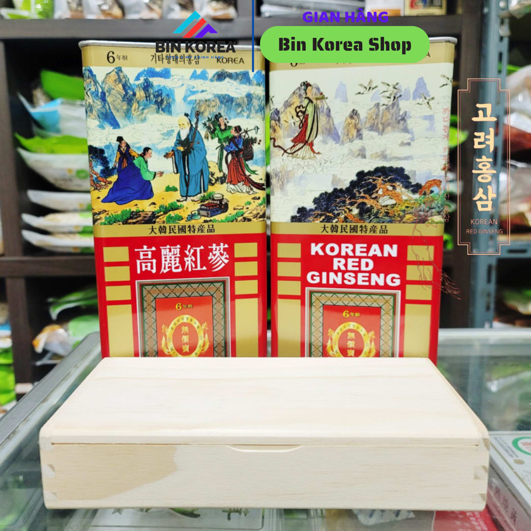 Hồng Sâm Củ Khô Joongang Hộp 300 gram Size 11-20 Củ thumbnail 7