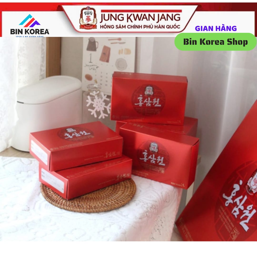 TPBVSK Nước Uống Hồng Sâm Pha Sẵn Jung Kwan Jang KGC Hong Sam Won Pouch Hộp 30 Gói x 70ml thumbnail 9